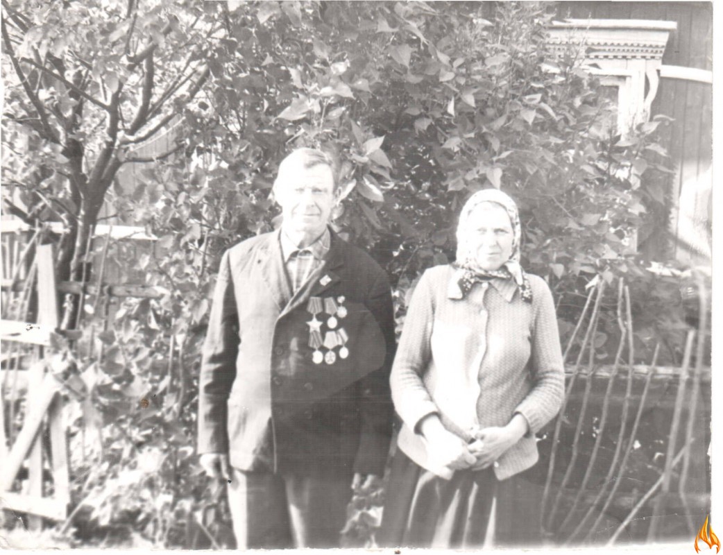 Котыхов Ф.Я. с женой Акулиной Антоновной